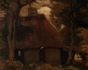 文森特 威廉 梵高 : 树下的农家女